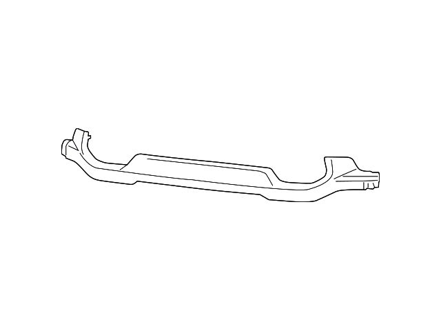 Mopar Grille Molding; Center Lower; Paint to Match (19-24 RAM 2500)