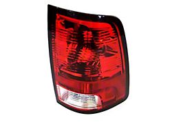 Mopar Factory Replacement Tail Light; Black Housing; Red Lens; Passenger Side (10-18 RAM 2500 w/ Factory Halogen Tail Lights)