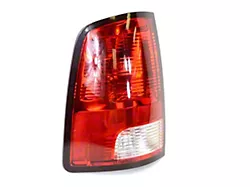 Mopar Factory Replacement Tail Light; Black Housing; Red Lens; Driver Side (10-18 RAM 2500 w/ Factory Halogen Tail Lights)