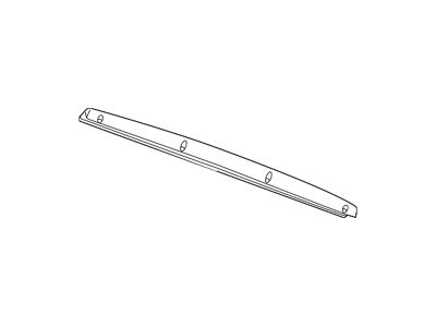Mopar Tailgate; Rear; Spoiler; Textured (09-10 RAM 2500)