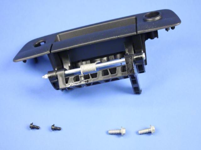 Mopar Tailgate Handle; With Rear View Camera; Rear; Black (11-12 RAM 2500)