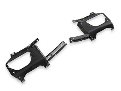 Mopar Bumper Bracket Set; Front (10-18 RAM 3500)