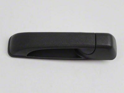 Mopar Exterior Door Handle; Rear Left; Textured Black (10-18 RAM 3500)