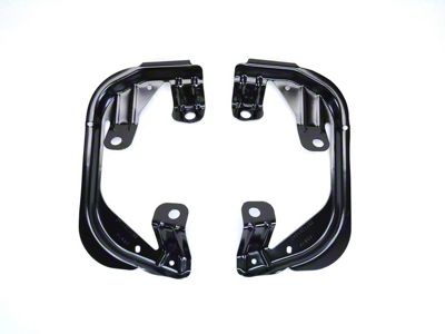 Mopar Fog Lamp Bracket Kit; Front; Includes Left and Right Side (10-18 RAM 3500)