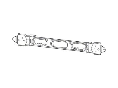 Mopar Radiator Support; Upper Tie Bar (13-18 RAM 3500)