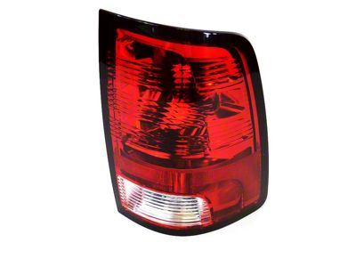 Mopar Factory Replacement Tail Light; Black Housing; Red Lens; Passenger Side (10-18 RAM 3500 w/ Factory Halogen Tail Lights)