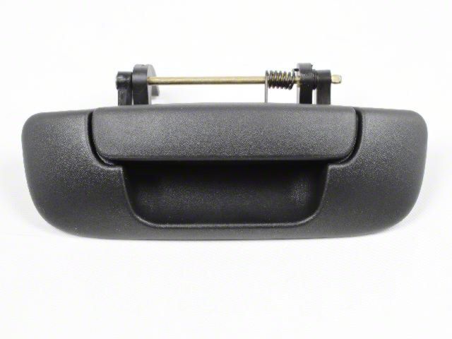 Mopar Tailgate Handle; Rear; Black (03-08 RAM 3500)