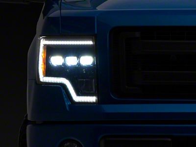 Morimoto XB LED Headlights; Black Housing; Clear Lens (09-14 F-150)