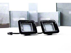 Morimoto XB LED License Plate Lights; Smoked (15-24 F-150)