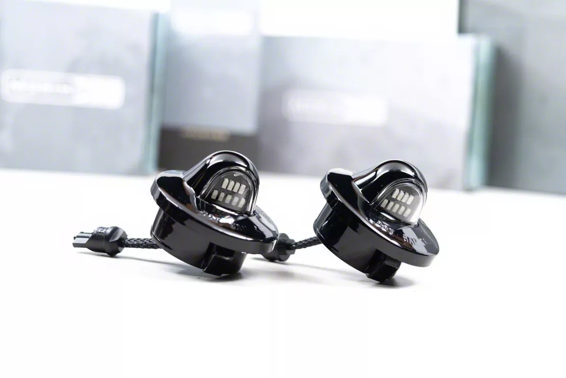 Morimoto F150 XB LED License Plate Lights; Smoked LF7915 (9714 F150)