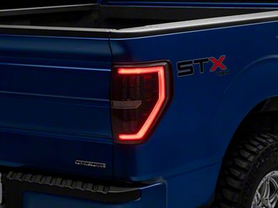 Morimoto XB LED Tail Lights; Black Housing; Clear Lens (09-14 F-150 Styleside)