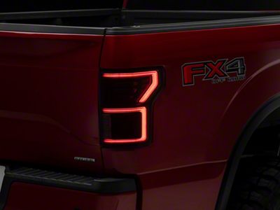 Morimoto XB LED Tail Lights; Black Housing; Clear Lens (15-20 F-150)