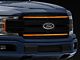 Morimoto XBG LED Upper Replacement Grille with Amber DRL; Paintable-Black (18-20 F-150, Excluding Raptor)