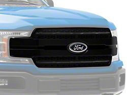 Morimoto XBG LED Upper Replacement Grille with White DRL; Paintable-Black (18-20 F-150, Excluding Raptor)