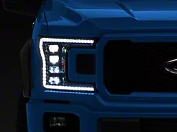 Morimoto XB LED Headlights; Black Housing; Clear Lens (18-20 F-150, Excluding Raptor)