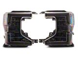 Morimoto XB LED Headlights; Black Housing; Clear Lens (20-22 F-250 Super Duty w/ Factory Halogen Headlights)