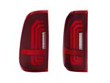Morimoto XB LED Tail Lights; Black Housing; Red Lens (99-16 F-250 Super Duty)