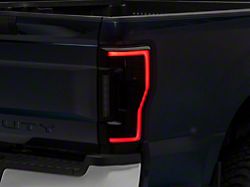 Morimoto XB LED Tail Lights; Black Housing; Smoked Lens (17-22 F-250 Super Duty)