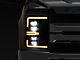 Morimoto GEN2 XB LED Headlights with Amber DRL; Black Housing; Clear Lens (17-19 F-350 Super Duty)