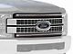 Morimoto XBG LED Upper Replacement Grille with Amber DRL; Chrome (17-19 F-350 Super Duty)