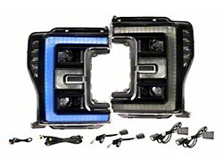 Morimoto XRGB LED Headlights; Black Housing; Clear Lens (17-19 F-350 Super Duty)