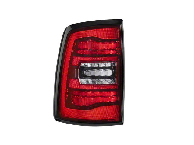 Morimoto GEN2 XB LED Tail Lights; Black Housing; Red Lens (09-18 RAM 1500 w/ Factory Halogen Tail Lights)