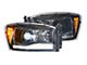 Morimoto XB Hybrid LED Headlights; Black Housing; Clear Lens (06-08 RAM 1500)