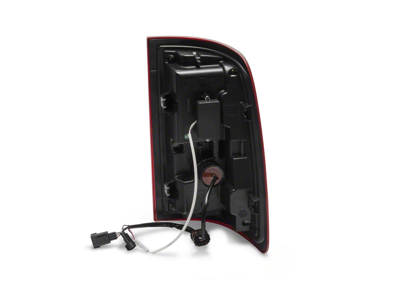 Morimoto RAM 1500 XB LED Tail Lights; Black Housing; Red Lens