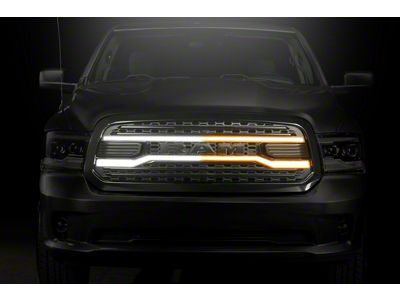 Morimoto XBG LED Upper Replacement Grille; Chrome (13-18 RAM 1500)