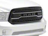 Morimoto XBG LED Upper Replacement Grille; Gloss Black (13-18 RAM 1500)