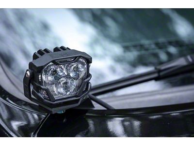 Morimoto 4Banger Ditch Light Kit; NCS White Flood Beam (10-18 RAM 2500)