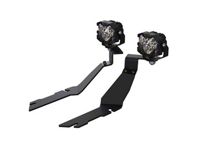 Morimoto 4Banger Ditch Light Kit; NCS White Flood Beam (19-24 RAM 2500)
