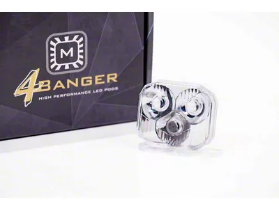 Morimoto 4Banger Light Pod Lens; White Spot Beam