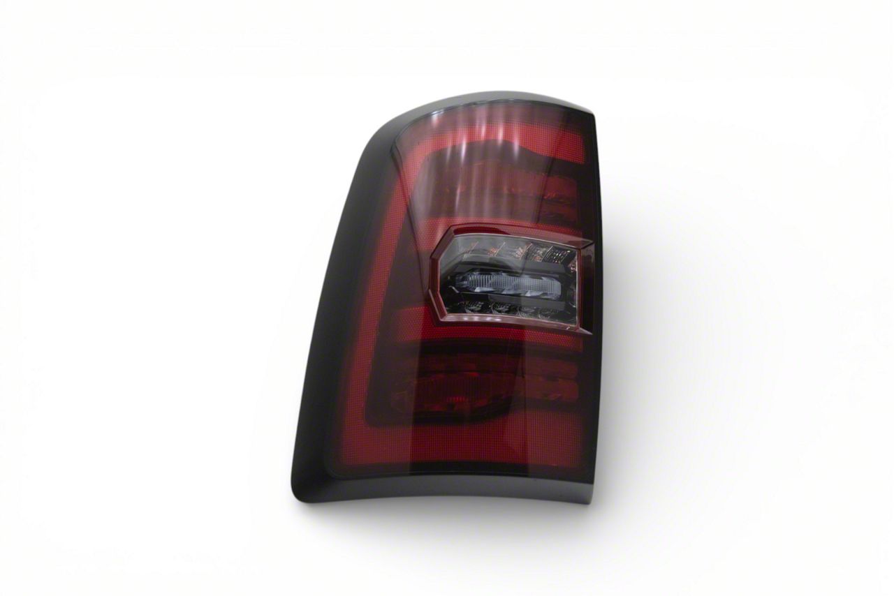 Morimoto RAM 2500 GEN2 XB LED Tail Lights; Black Housing; Red Lens