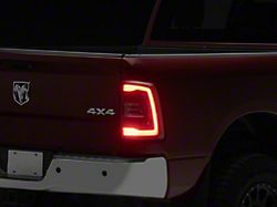Morimoto GEN2 XB LED Tail Lights; Black Housing; Red Lens (10-18 RAM 2500 w/ Factory Halogen Tail Lights)