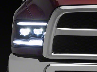 Morimoto XB LED Headlights; Black Housing; Clear Lens (10-18 RAM 2500)