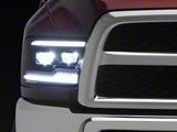Morimoto XB LED Headlights; Black Housing; Clear Lens (10-18 RAM 2500)
