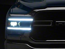 Morimoto XB Hybrid LED Headlights; Black Housing; Clear Lens (19-25 RAM 3500 w/ Factory Non-Projector Headlights)