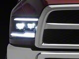 Morimoto XB LED Headlights; Black Housing; Clear Lens (10-18 RAM 3500)
