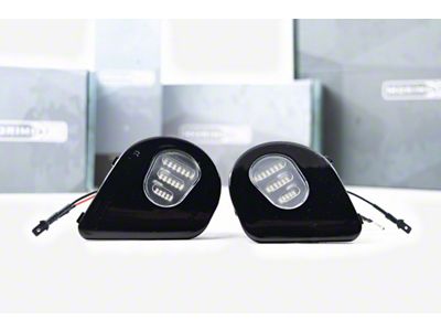 Morimoto XB LED Puddle Lights; Smoked (11-18 RAM 3500)