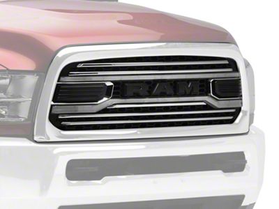 Morimoto XBG LED Upper Replacement Grille; Chrome (13-18 RAM 3500)