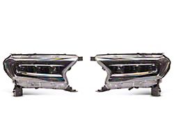 Morimoto XB LED Headlights; Black Housing; Clear Lens (19-23 Ranger)