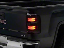 Morimoto XB LED Tail Lights; Black Housing; Smoked Lens (14-18 Sierra 1500 w/ Factory Halogen Tail Lights)