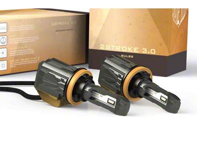 Morimoto 2Stroke 3.0 LED Headlight Bulbs; Low Beam; H11 (20-25 Sierra 2500 HD)