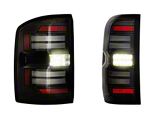 Morimoto XB LED Tail Lights; Black Housing; Smoked Lens (15-19 Sierra 2500 HD w/ Factory Halogen Tail Lights)