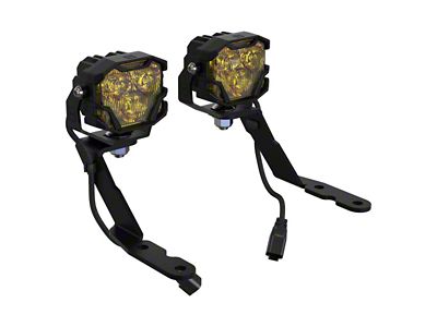 Morimoto 4Banger A-Pillar Light Mounting Brackets (07-13 Sierra 3500 HD)