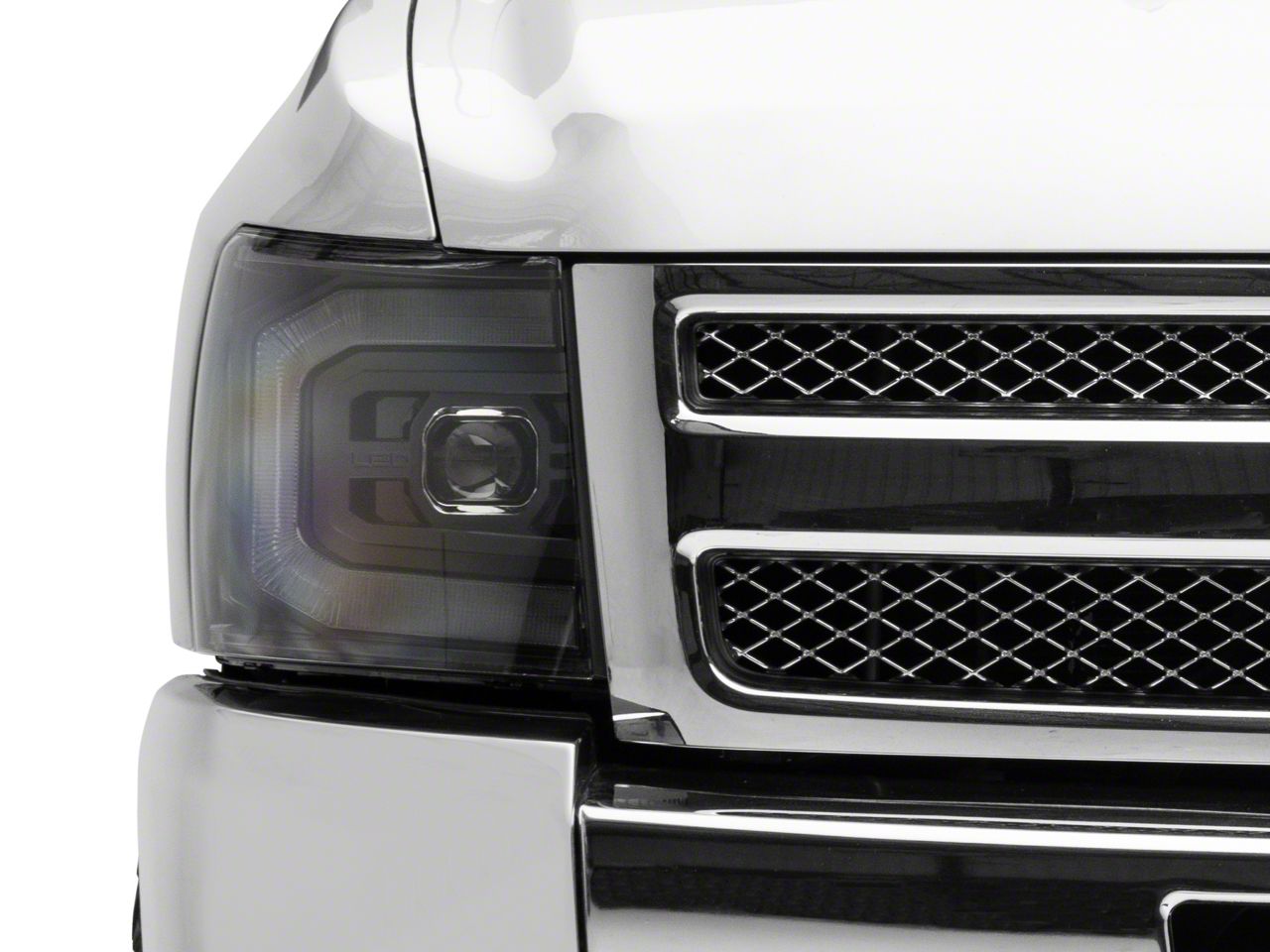 Morimoto Silverado 1500 XB LED Headlights; Black Housing Morimoto Silverado 1500 XB LED Headlights; Black Housing