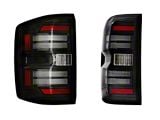 Morimoto XB LED Tail Lights; Black Housing; Smoked Lens (15-19 Silverado 2500 HD w/ Factory Halogen Tail Lights)