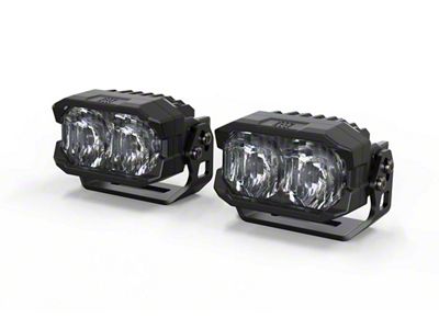 Morimoto 2Banger LED Pod Lights; NCS White Combo Beam (Universal; Some Adaptation May Be Required)