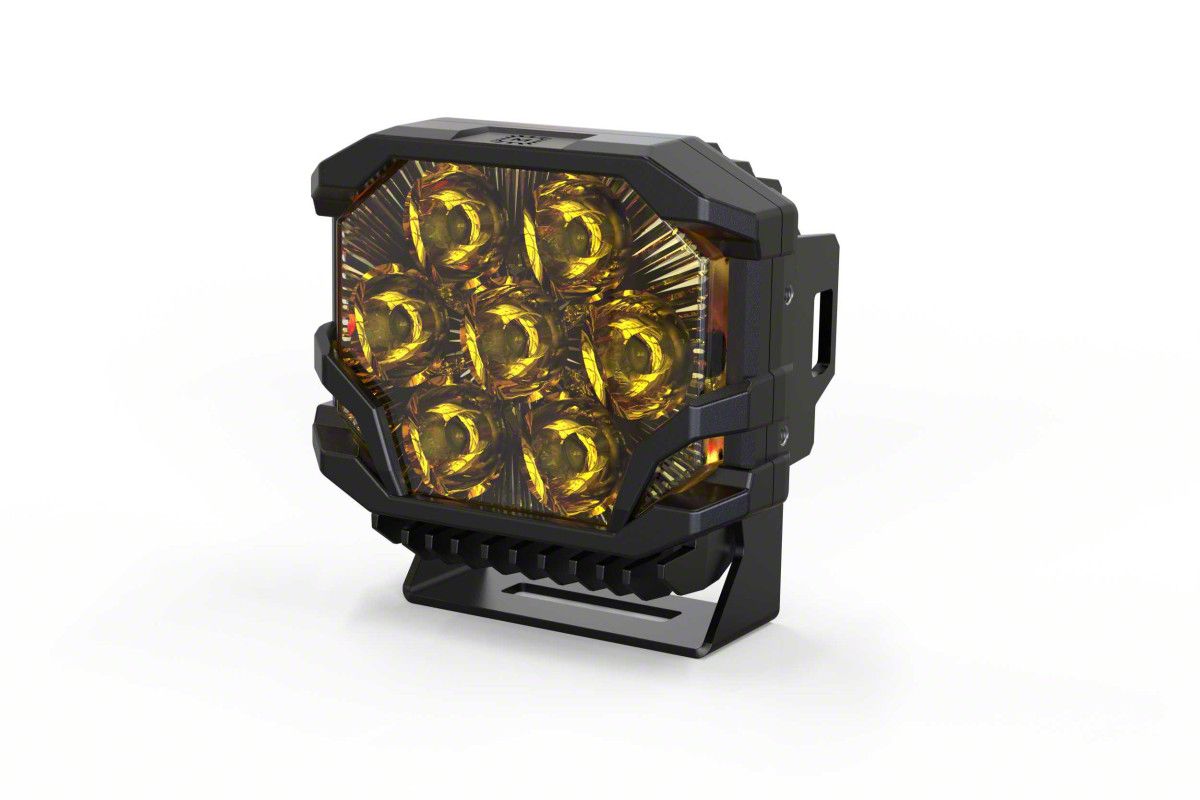 Morimoto Silverado 3500 BigBanger Amber DRL LED Pod Light; HXB